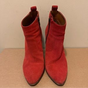 Madewell Suede Booties